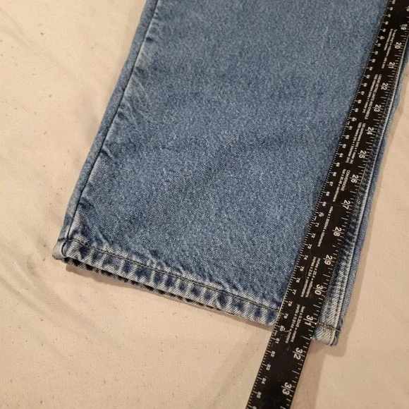 Carhartt Flannel Lined Jeans Men's 42 X 32 B21 DST Relaxed Fit Work Wear - Picture 5 of 8